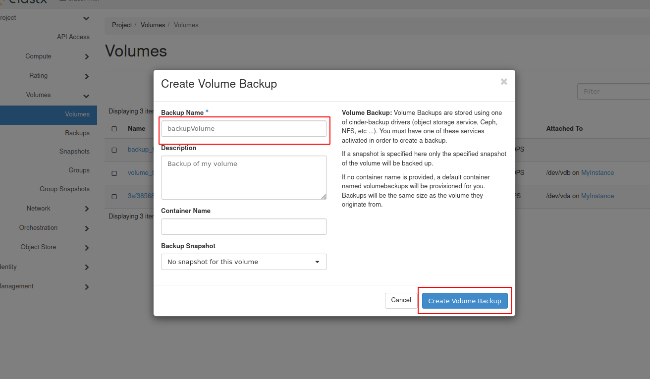 Create-backup